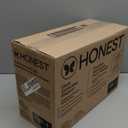 The Honest Company Comfort Dry Disposable Diapers for Sensitive Skin, Hypoallergenic, All The Alpacas + Turtle Time, Super Club Box Size 1 (814 lbs), 136 Count, 4 Packs