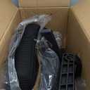 GTPLAYER Ergonomic Office Chair with Flip-up Armrests Executive Computer Chair for Home Office, Breathable Mesh & Comfy Lumbar Support, Black (Large)