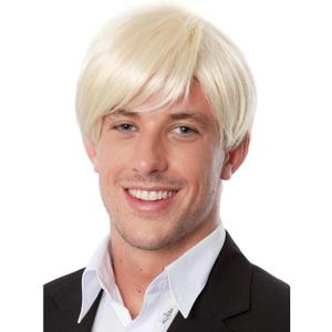 ALLAURA Compatible with Fred Wig  Short Blonde Wig for Men  Ideal for Karate Kai, Cobra Cosplay, Jeffrey Dahmer, Draco Malfoy, Anime, Halloween, Fred Costume, 80s Look, TV & Movie Character Outfits