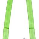 V-Bridle Strap 2" x 4' w/Snap Hooks/Cordura Sleeve and Axle Strap, D Ring Middle, 4700 lbs Capacity Heavy-Duty Tow Straps for UTV ATV Truck Car Tractor SUV