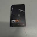 Samsung 870 EVO SATA III SSD 1TB 2.5 Internal Solid State Drive, Upgrade PC or Laptop Memory and Storage for IT Pros, Creators, Everyday Users, MZ-77E1T0B/AM