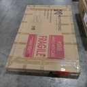 ONXO 52"x 32" Full Length Mirror Large Floor Mirror Without Standing Bracket or Wall-Mounted Mirror Dressing Mirror Aluminum Frame Mirror for Living Room/Bedroom/Cloakroom Black