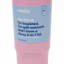 Owala 2in1 Lid 24 oz Pink with Blue Top - No Straw