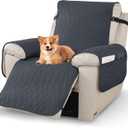 Pet Recliner Chair Covers,100% Waterproof Recliner Cover,Dark Gray | 28",100% Waterproof Slipcover, Non-Slip, Storage Pouch, Laundry Safe, Adjustable Bands, Pet Friendly Guard, Durable.