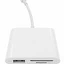 AIRSKY USB C to HDMI Adapter for iPhone 16/15 to TV, USB-C Digital AV Multiport Adapter, PD 100W, 4K 60Hz &USB3.1, Type C to HDMI Adapter Compatible with iPhone 16/15, MacBook Pro, Ipad Pro