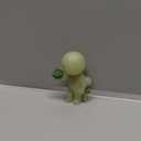 Smiski Dreams Glow in The Dark Figure, Museum Series, Random Style, 1 Pack