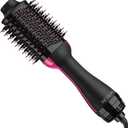 REVLON 1100 Watt 3 Heat 2 Speed Pro Collection One Step Ionic Hair Dryer and Volumizer (Black)