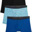 Fruit of the Loom Men's Micro Mesh Boxer Briefs (Medium, Assorted Print - Colors May Vary)