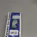 Karsaer Ski Goggles Anti-Fog Snow Goggles OTG 100% UV Protection Snowboard Goggles Bendable Dual-Lenses for Men Women Youth (Matte Black Frame Silver Mirrored Lens Vlt 25%)