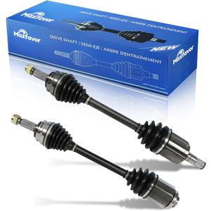 Maxfavor FWD CV Axle FWD fit for 2014 2015 2016 2017 Jeep Compass/Patriot, 2.4L L4, Auto Trans, CV Axle Shaft Assembly Front Left Right (Passenger Driver) Side