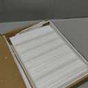 6PACK Acrylic Sign Holder, Acrylic Display Stands, Table Top Sign Paper Holder, Menu Flyer Holder, Vertical Double-Sided Display Sign Holder, Clear Display Table Signs Stand Suitable for Restaurants Office Store Show Fair