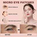 Micro Eye Patches, Serum-Infused Under Eye for Puffy Eyes and Dark Circles (6 Count (Pack of 2))