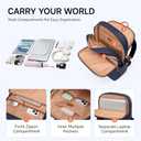 GOLF SUPAGS Women Laptop Backpack Casual Daypack for Work Travel College Backpack Purse Fits 14 Inch Notebook (Navy Blue)