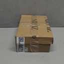 ZURIN Women's Rhinestone Bow Heels Square Toe Clear Heeled Sandals Slingback High Heels Dress Party Evening Prom Crystal Shoes, Size 9