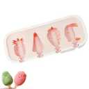 Silicone Fruit Pop Mold 3 Pack