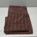 Pack of 2 Corduroy Decorative Throw Pillow Covers 24x24 InchSoft Striped Pillow Covers Modern Farmhouse Home Decor for Sofa Living Room Couch BedDark Brown