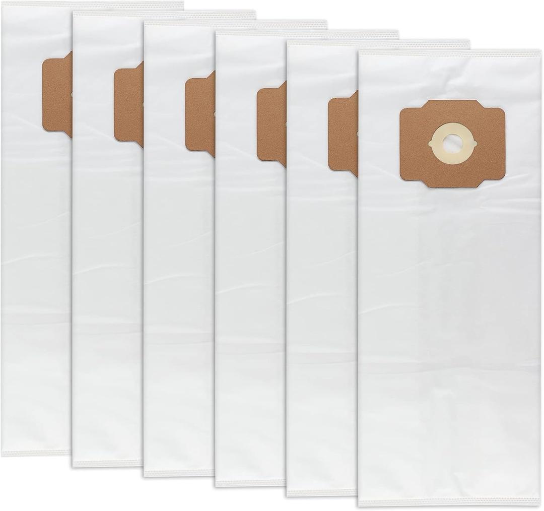 Central Vacuum Bags Replacement for Eureka, Beam, Electrolux, Star-Brute, Kenmore, Mastercraft, Nutone, Central Vacuum Machines 6 Bags