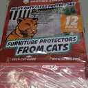 Panther Armor Cat Scratch Furniture Protector, Gloss 12 Sheet Pack w 96 Twist Pins (6XL+6L)