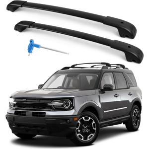 300LBS Roof Rack Cross Bars Compatible with Ford Bronco Sport On-Road Base