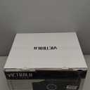 Victrola The Empire Mid-Century 6-in-1 Turntable & Multimedia Center with Built-in Speakers  3 Speed, Bluetooth Connectivity, Radio, Cassette & CD Player, RCA Out, Headphone Jack (Grey)