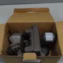 Abovizo 85W LED Security Lights Motion Sensor Light Outdoor, 8500LM Dusk to Dawn, IP65 Waterproof, 6500K, 3 Head Motion Detected Flood Light, Floodlight for Outside, Garage, Yard, Porch (Brown)