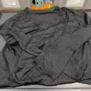 Generisch Women's Blouse Elegant Tops Long Sleeve Wrap Tops Women's Long Tunic Top Satin Shirt Print