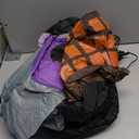 COMIN 5 FT Halloween Inflatables Ghost Cycling with Cat Outdoor Decorations Blow Up Yard with Built-in LEDs for Indoor Party Garden Lawn Decor