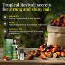 Batana Oil with Organic Rosemary & Biotin  Hair, Eyebrow & Eyelash Growth Serum  Nourishing Oil for Thicker, Fuller-Looking Hair, Brows & Lashes  Strengthens Roots & Conditions Dry Ends