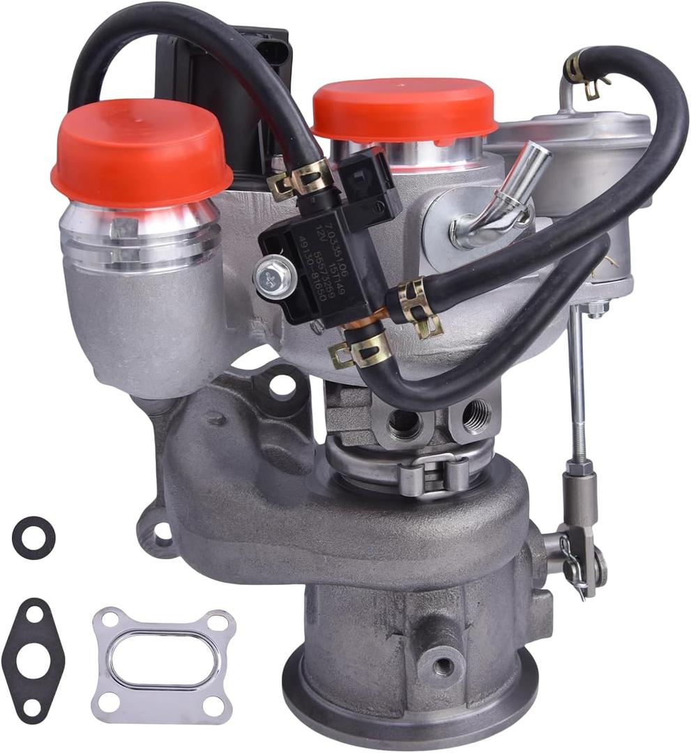 12687057 Turbo Turbocharger Kit w/Wastegate Actuator & Gasket Compatible with Chevy Malibu L LS LT 1.5L EcoTec Engine 2016-2023 Replace# 12669064 12690543