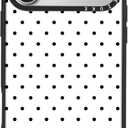 Clear TPU Phone Case Cover for iPhone with Design, Drop Protection, Cute Case for Girl Women (Point 1, iPhone 17 Pro Max)