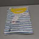 Women Striped Oversized Sweatshirt Long Sleeve Crewneck Hoodies Shirts 2024 Fall Pullover Top Trendy Preppy Clothes (L)