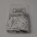 Moukeren 6 Pcs Christmas Chair Cover Set Stretch Dining Chair Back Covers Vintage Christmas Santa Claus Elk Slipcovers Farmhouse Removable Elastic Seat Protector for Xmas Party Kitchen Home Decor