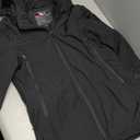 Heated Jacket for Men, Winter Outdoor Soft Shell Mens Heating Coat with Rechargeable Pack S