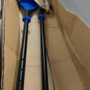 Abahub Adjustable Kayak Paddle 210-230 cm/ 230-250 cm Floating Kayaking Oars Boating Oars Canoeing Oars Black