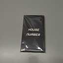 BetLight Cast Iron House Numbers-5 Inch Rustic Address Number- Solid & Heavy Duty/Easy Install with Matching Screws-Number 0