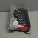 REALESSENTIALS, Men's Oversized T-shirts, Set of 5, Black XL, Red 3X, White XL, Blue4X, Grey XL