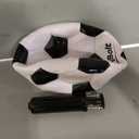 PlayBolt Soccer Ball Size 3 with Pump - Black & White Training Practice & Match Ball for Kids & Toddlers (Pack of 1 or 4)