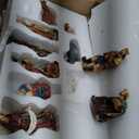 Kurt Adler 12-Piece Nativity Set with Wooden Stable