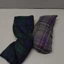 Microwavable Heating Pads for Winter Warmth, Back, Stomach & Head Comfort Kalore Cotton Tartan Neck Wrap Even Heat Distribution Hot Compress Bag Wheat Heat Pad XL Lavender Scent Purple