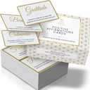2 x RADIANT HARMONY 144 Daily Affirmation Cards - Women's Inspirational & Mindfulness Cards with Elegant Design
