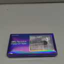 Hot Pink Press on Nails Short - Cat Eye Press on Nails Square for Women Gift, Natural Fit & Glossy Stick on Nails in 16 Sizes - 32 Reusable Soft Gel Fake Nails with Glue, Hot Pink