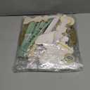 Sage Green Baby Shower Decorations Oh Baby Banner Tissue Paper Pom Poms Flowers Paper Fans Circle Dot Garland Neutral Party Supplies Boy Girl Gender Reveal Birthday Party Decorations