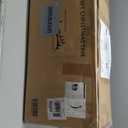 7.5FT Pre-lit Snow Flocked Christmas Tree Spruce with Remote Control, 600 Warm White Multi-Color Lights, Artificial Hinged/Feel Real/Realistic for Home, Holiday Decoration Dual Color LED