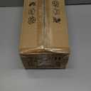 HOJOYRI Wireless Battery Operated Wall Sconces with Remote, Gold Rechargeable Led Wall Lights Set of Two, Cordless Dimmable Battery Powered Wall Lamp Decor for Bedroom Living Room, 3 Color, 28 Inch