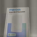 meross Matter Smart Thermostat for Electric Baseboard Heater, Works with Alexa, HomeKit, Google, SmartThings, Programmable WiFi Thermostat for House, Energy Saving, App & Voice Control for Smart Home