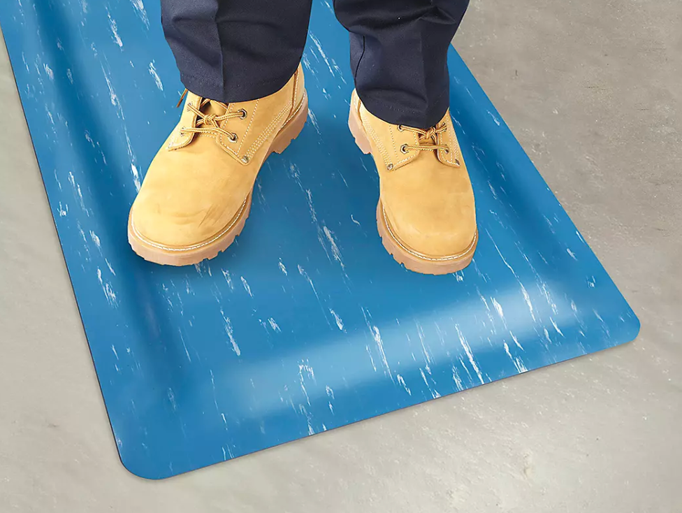 ULINE Marble Mat Size  16×28 Color Blue
