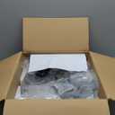 25.6" Bladeless Ceiling Fan with Lights Remote Control, Modern Low Profile Ceiling Fans with Lights Flush Mount, Dimmable 3 Color 6 Speeds LED Fan Lamp Indoor for Bedroom, Living Room -White