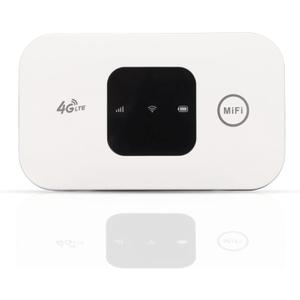 4G Network Router, Portable WiFi Hotspot with SIM Card Slot, 150Mbps Pocket Mobile Hotspot 4G Router for Outdoor Office Travel Asia Africa Europe, Up to 10 Users