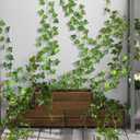CQURE 12 Pack 84Ft Artificial Ivy Garland, Fake Vines UV Resistant Greenery Leaves Fake Plants Hanging Aesthetic Vines for Home Bedroom Party Garden Wall Room Decor
