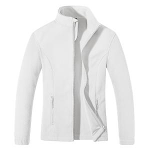 MAGCOMSEN Women's Fleece Jacket Zip Up Coat Lightweight Soft Warm Long Sleeve Jackets with Pockets for Winter 2XL